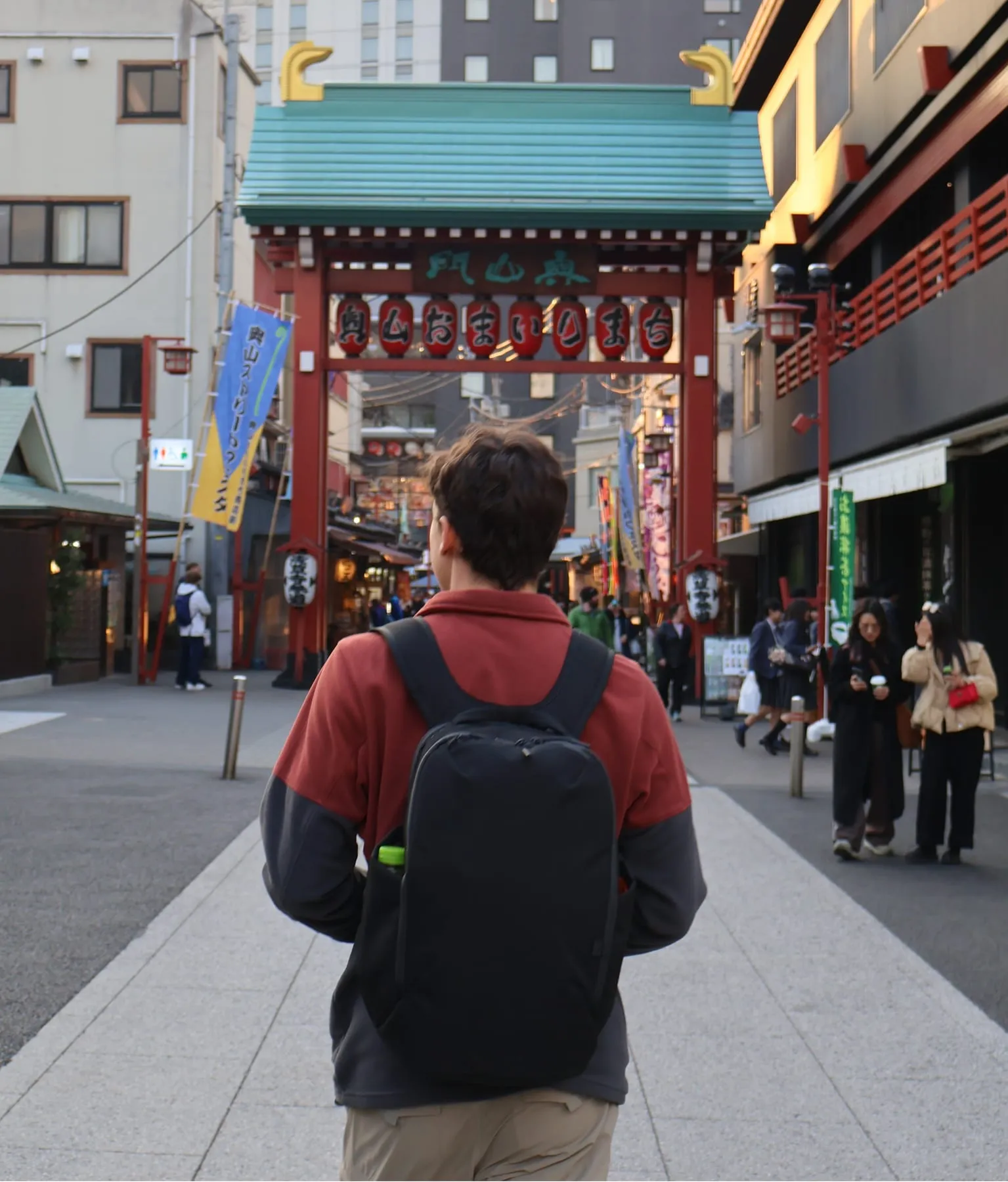 The LTT Commuter Bag in Japan